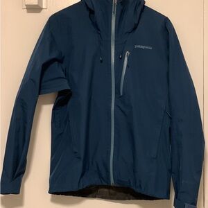 Patagonia Goretex shell Men's Blue Jacket